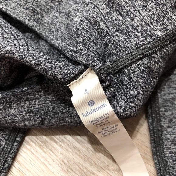Heatherd Lululemon Wunder Under Crop - Picture 4 of 7
